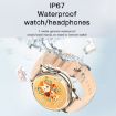 X17 Mini 1.27" IP67 Waterproof Smart Watch & Bluetooth Earphone - Black - 6