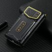 M7+ 4G Dual Screen Flip Phone, 6800mAh, Dual SIM, SOS, EU Plug, Black - 3