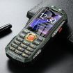 Q7+ 4G Elder Rugged Phone, 1.77", 16800mAh, Dual SIM, SOS, FM, Green - 2