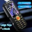Q7+ 4G Elder Rugged Phone, 1.77", 16800mAh, Dual SIM, SOS, FM, Green - 5