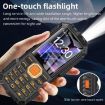 Q7+ 4G Elder Rugged Phone, 1.77", 16800mAh, Dual SIM, SOS, FM, Green - 6
