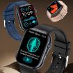 ET587 Smart Watch, 1.95" AMOLED, ECG/Blood Sugar Monitor, Red - 4