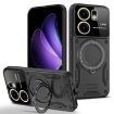 OPPO Reno13 F 4G/5G MagSafe Holder Phone Case - Black - 1