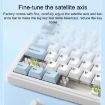 AULA F75 80 Keys RGB Mechanical Keyboard Wired/2.4G/Bluetooth Black - 2