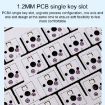 AULA F75 80-Key RGB Mechanical Keyboard Wired/2.4G/Bluetooth Grey - 6