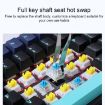 AULA F87 87 Keys RGB Mechanical Keyboard - Wired/2.4G/Bluetooth - 6