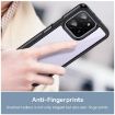 For Honor X5b Plus Black Acrylic Hybrid TPU Phone Case - Colorful Series - 5