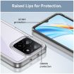 For Honor X5b Plus Transparent Acrylic Hybrid TPU Phone Case - 6