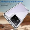 For Honor X6b Colorful Series Acrylic Hybrid TPU Phone Case Transparent - 3