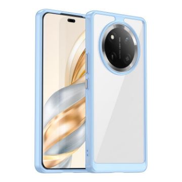 For Honor Magic7 Lite Acrylic Hybrid TPU Phone Case - Blue - 1