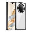 For Honor X9c Acrylic Hybrid TPU Phone Case - Colorful Series (Black) - 1