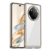 For Honor X60 Pro Transparent Grey Acrylic TPU Phone Case - 1