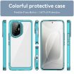 For Honor 300 Colorful Series Transparent Blue Acrylic TPU Phone Case - 2