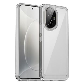 For Honor 300 Colorful Series Transparent Acrylic Hybrid TPU Phone Case - 1