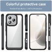 For Honor X70i Black Acrylic Hybrid TPU Phone Case - Colorful Series - 2