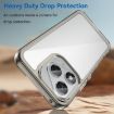 For Honor X70i Acrylic Hybrid TPU Phone Case - Transparent Grey - 3