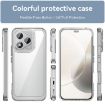 For Honor X70i Colorful Series Acrylic TPU Phone Case - Transparent - 2