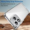 For Honor X70i Colorful Series Acrylic TPU Phone Case - Transparent - 3
