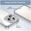 For Honor X70i Colorful Series Acrylic TPU Phone Case - Transparent - 6