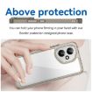 For Honor 400 Global 156.5mm Acrylic TPU Phone Case - Transparent Grey - 4