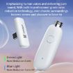 FUNSNAP M2 Wireless Microphone 1 TX + 2 RX, Digital Noise Reduction, 8 Pin, White - 7