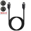3m Mini DIN 5 Pin Core AV Cable - Straight to Straight - 3