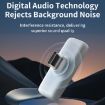 FUNSNAP M3 Wireless Microphone with Monitoring Earphones, 8 Pin, White - 5