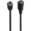 3m Mini DIN 5 Pin Audio/Video Cable (Male to Female Straight) - 1
