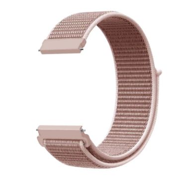 Samsung Galaxy Watch 46mm Nylon Braided Band - Rose Pink - 1