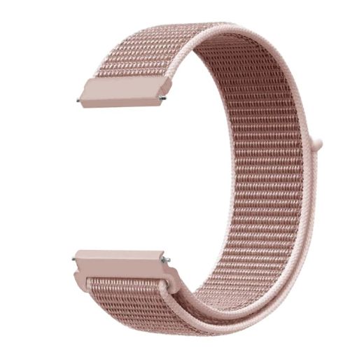 Samsung Galaxy Watch 46mm Nylon Braided Band - Rose Pink - 1