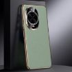 Huawei nova 14 Genuine Leather Phone Case - Green - 1