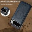Google Pixel 10/10 Pro LC.IMEEKE L5 RFID Card Bag Magsafe Case Blue - 3