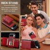 Google Pixel 10/10 Pro LC.IMEEKE L5 RFID Card Bag Magsafe Case Red - 7