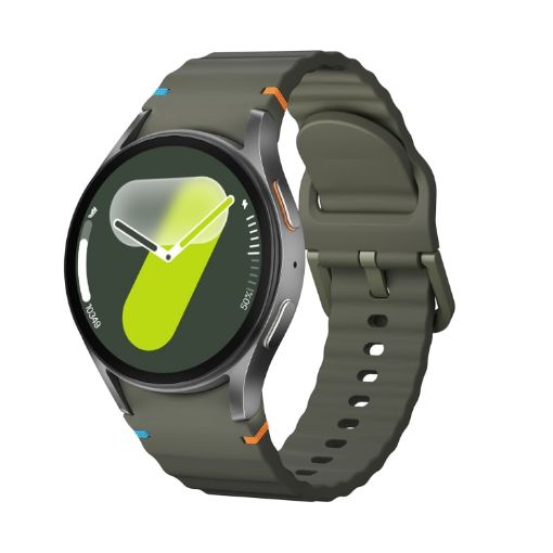 HD Watch7 Mini Smart Watch - 1.3" AMOLED, Heart Rate & Blood Oxygen Monitor (Green) - 1