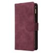 Samsung Galaxy A07 4G/5G Wine Red Leather Wallet Phone Case - 2