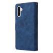 Samsung Galaxy A17 5G Frosted Zipper Wallet Leather Case - Blue - 3