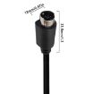 Mini DIN 7 Pin S-Video Cable 0.5m Straight Audio/Video Core - 3