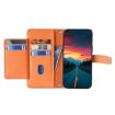 Redmi Note 14S 4G Orange Sheep Texture Leather Wallet Phone Case - 3