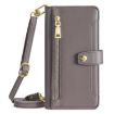 Redmi Note 14S 4G Grey Sheep Texture Leather Wallet Phone Case - 2