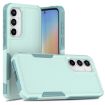 Samsung Galaxy A35/A55 5G Phone Case, 2 in 1 PC + TPU, Light Green - 1