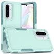 Samsung Galaxy A56 5G Phone Case, 2 in 1 PC + TPU, Light Green - 1