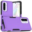 Samsung Galaxy A56 5G Phone Case, 2 in 1 PC + TPU, Purple - 1