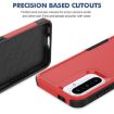 Samsung Galaxy A56 5G Red Phone Case - 2 in 1 PC + TPU Cover - 5
