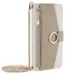 Redmi A5 4G Crossbody Litchi Texture Leather Phone Case White 171.7mm - 2
