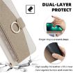 Redmi A5 4G Crossbody Litchi Texture Leather Phone Case White 171.7mm - 5