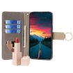 Redmi Note 14S 4G Grey Litchi Texture Leather Crossbody Phone Case - 3