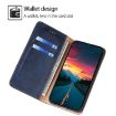 Redmi A5 4G 171.7mm Blue Magnetic Leather Phone Case - 3