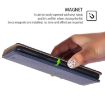 Redmi Note 14S 4G Blue Magnetic Leather Phone Case - Gloss Oil Finish - 5
