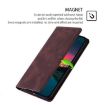 Redmi A5 4G 171.7mm Dark Brown Magnetic Leather Phone Case - 5
