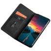 Redmi Note 14S 4G Magnetic Leather Phone Case - Black Skin Feel - 3